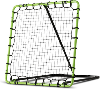 Exit Toys Exit Tempo Multisport-Rebounder 120 x 120 cm – Tchoukball – Fußball-Rebounder – Trainingsausrüstung – Outdoor – grün schwarz