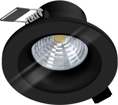 Eglo Salabate Einbauleuchte - LED - ø 8,8 cm - Schwarz - dimmbar