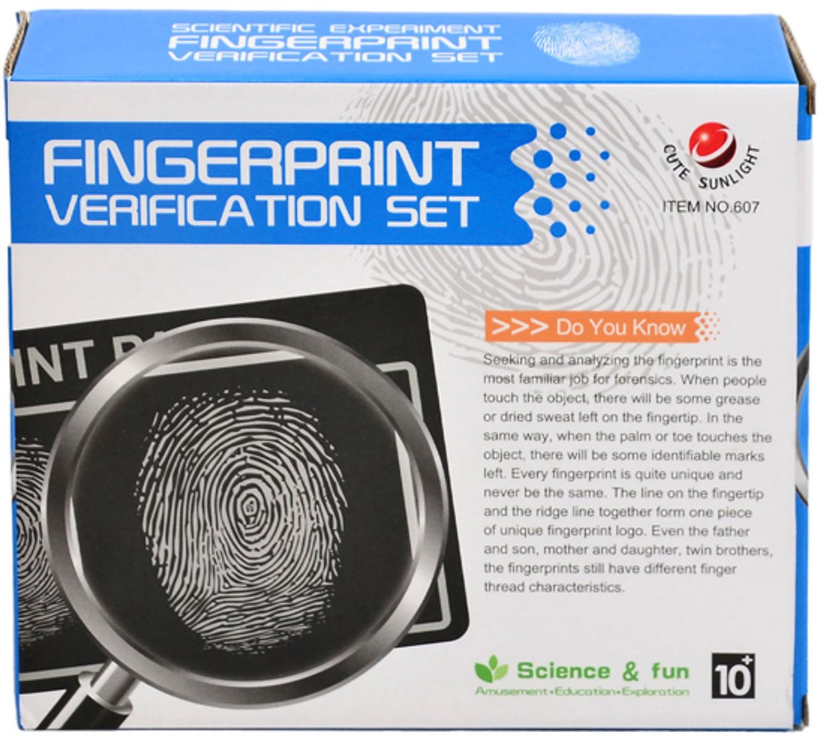 Detektiv-Fingerabdrücke