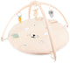 Trixie Spielmatte Aktivität Arch Mrs. Kaninchen – Spielbogen für Babys – weicher Aktivitätsbogen – Kaninchen-Spielmatte – rosa