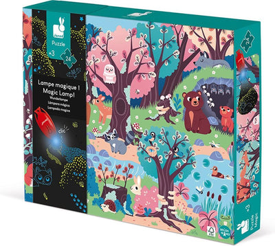 Janod – magisches Puzzle – der Wald – 24 Teile