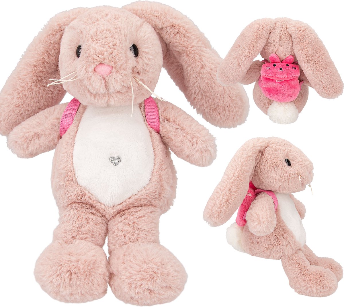 Depesche - Prinzessin Mimi Kuscheltier Hase Nelly mit Rucksack