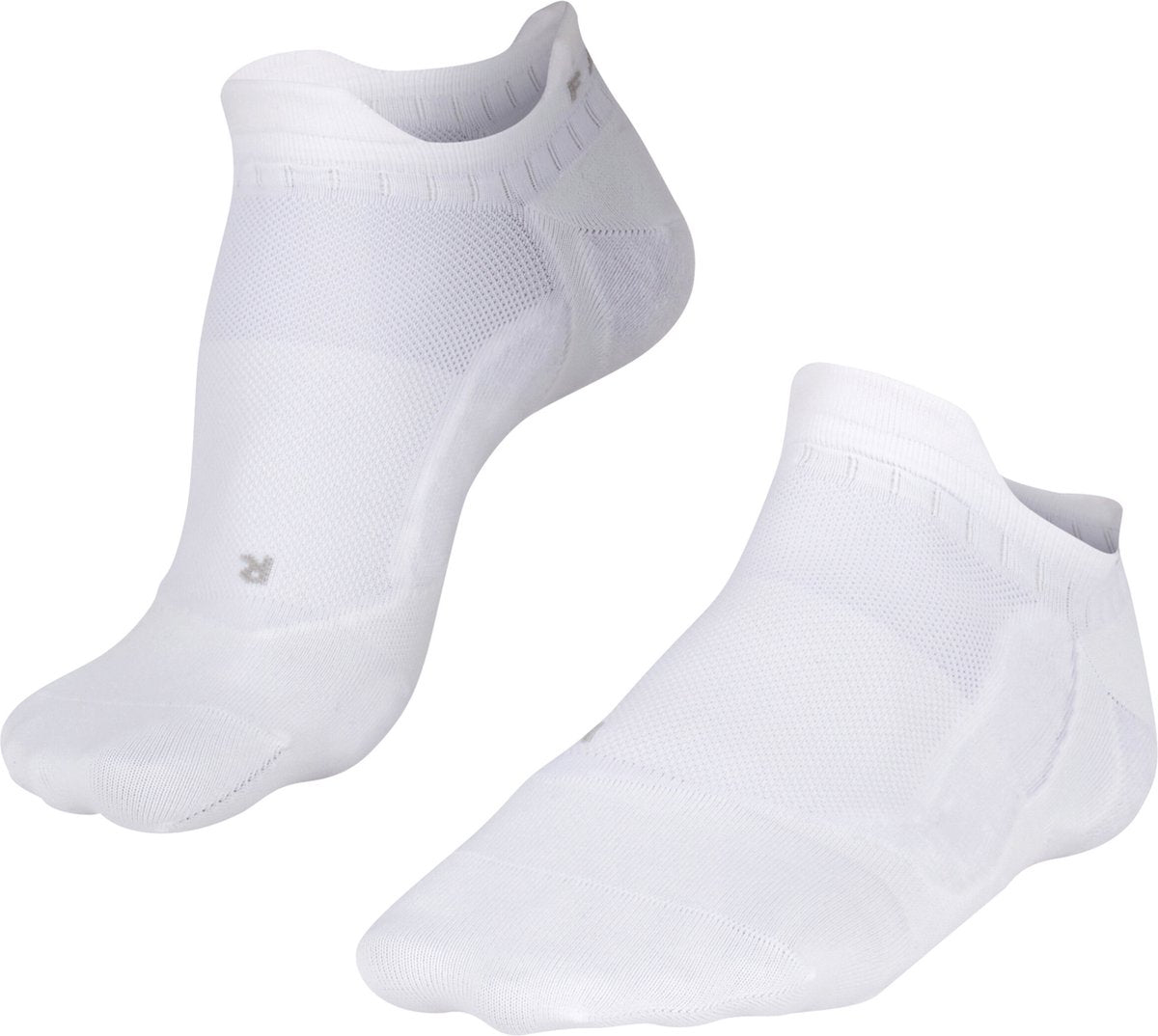 Falke go5 unsichtbare Anti-Blasen-Baumwoll-Funktionsmaterial-Golfsocken Herren weiß - Größe 42-43