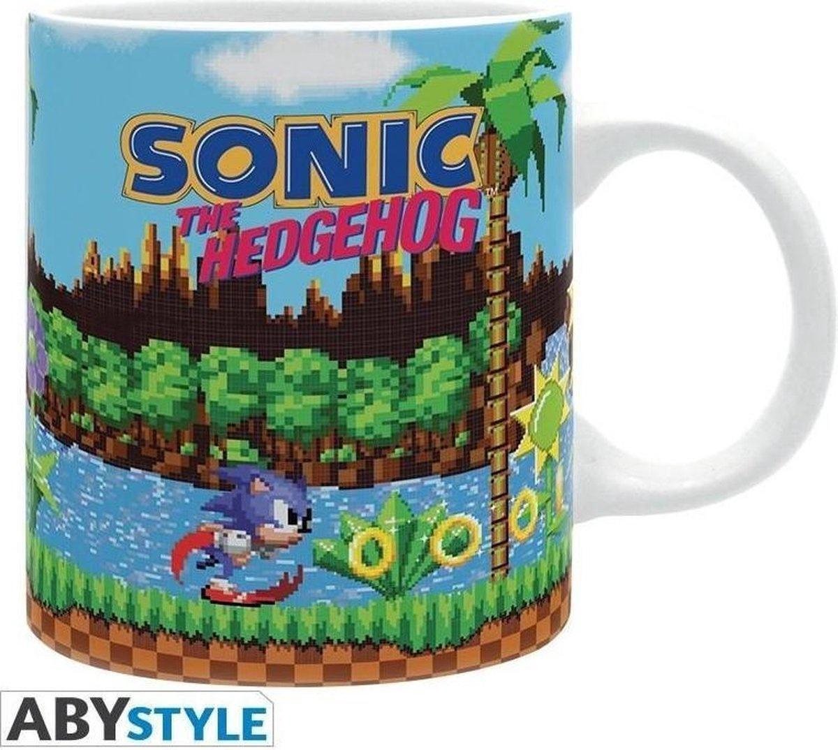 Abystyle Sonic - Becher - 320 ml - Retro -