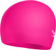 Speedo Junior-Badekappe aus einfach geformtem Silikon – Rosa