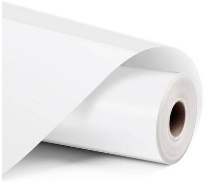 Loklik Vinyl zum Aufbügeln – Wärmetransfer-Vinyl – Kleidung und Textilien personalisieren – Wärmetransfer-Vinyl Basic 12 m – Weiß – 30,5 x 1200 cm