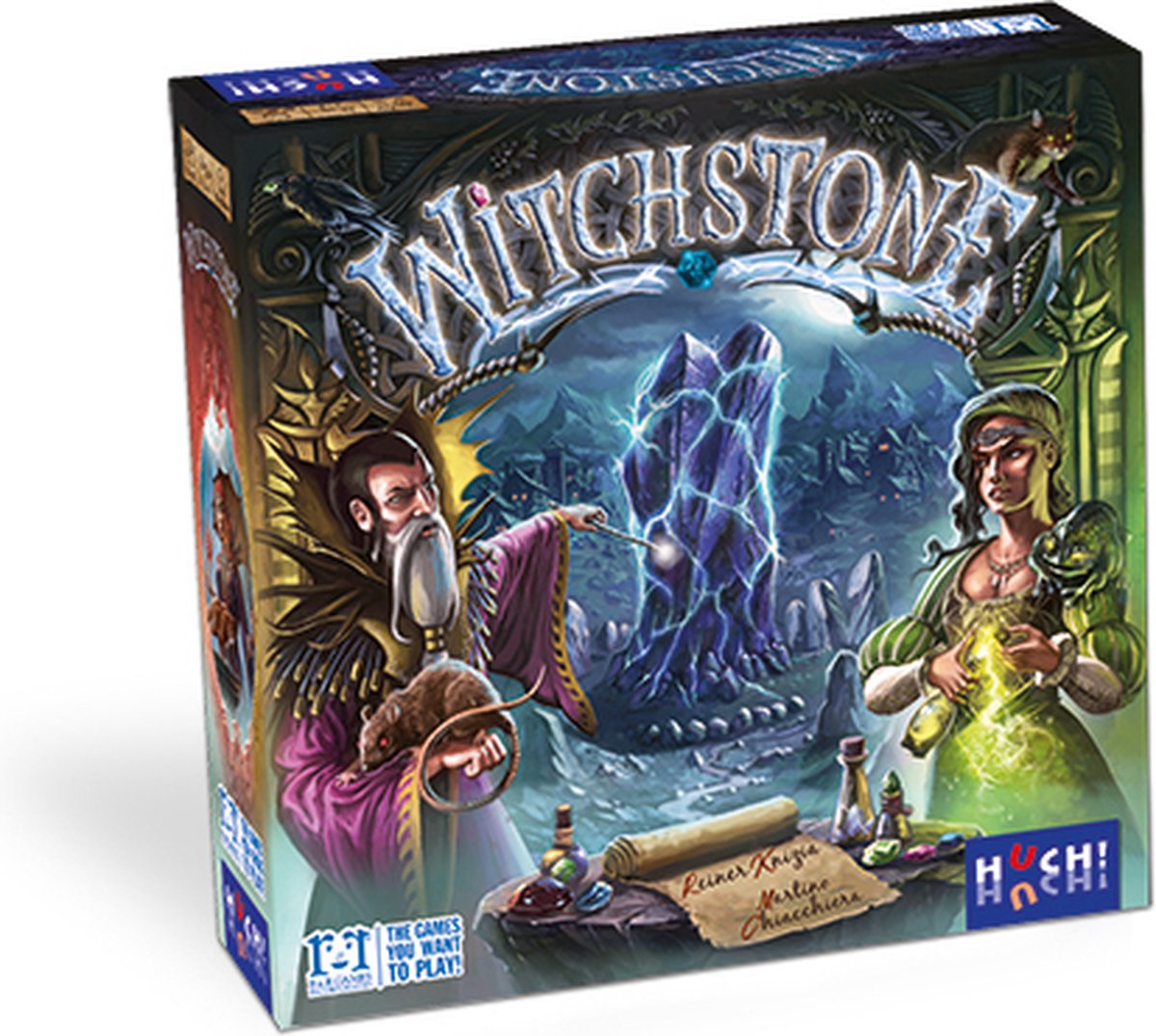 Geronimo-Spiele huch! Hexenstein, Brettspiel, Strategie, 12 Jahre, 60 Min