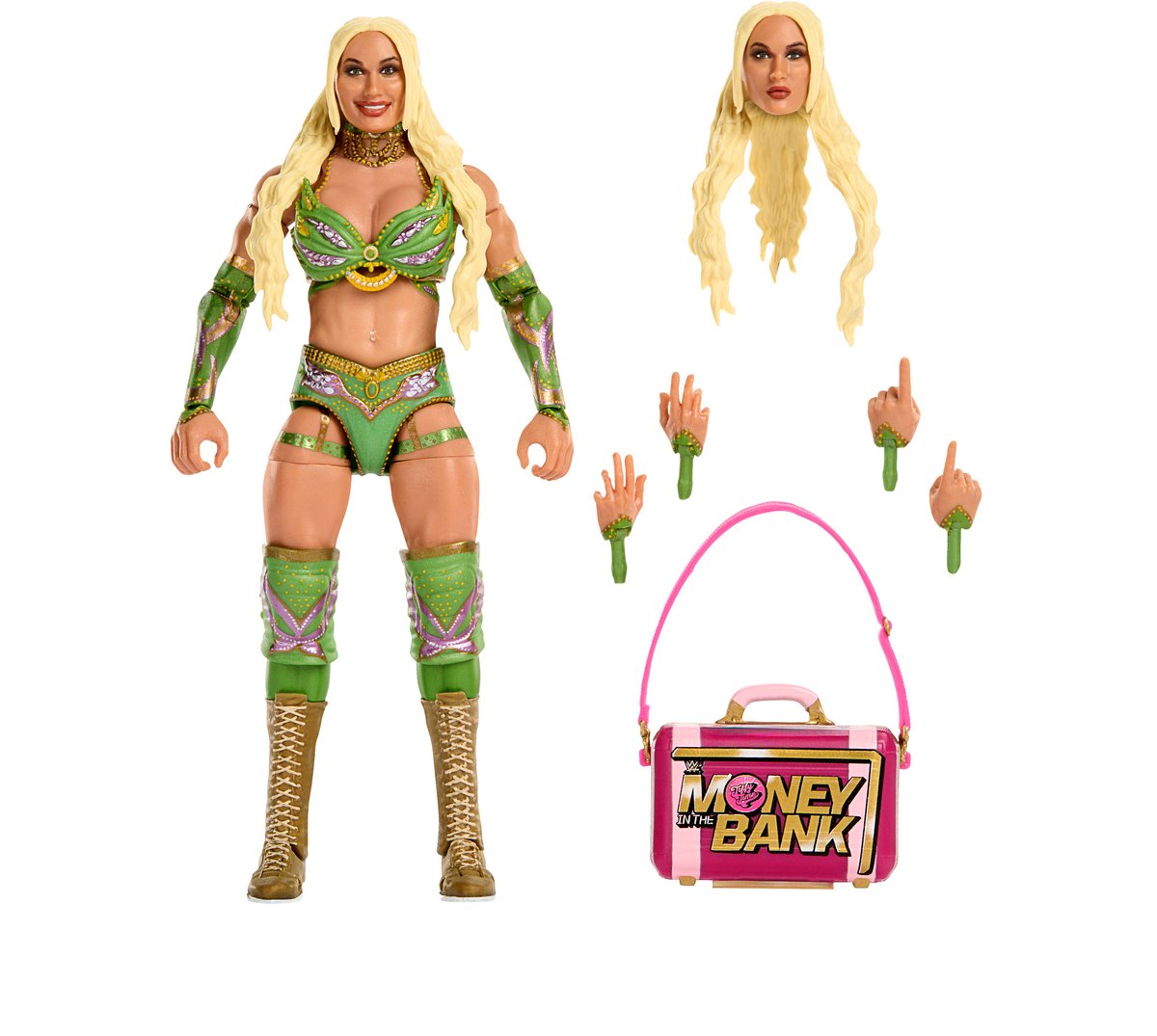 Mattel WWE Ultimate Edition Tiffany Stratton Actionfigur Spielzeug.
