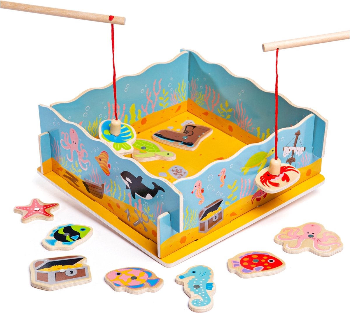 Bigjigs Holzmagnetfischspiel