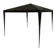 Lifetime Gartenpartyzelt 3 x 3m – Pavillon und Partyzelt für Garten oder Terrasse – Partyzelt inkl. Heringe und Abspannleinen - Firsthöhe 2,5m - Kunststoff - Anthrazit