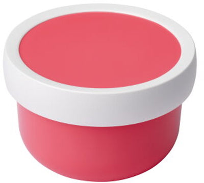 Mepal Obstbox Campus – 300 ml – inklusive Obstgabel – gut verschließbar – Snackbox – Pink