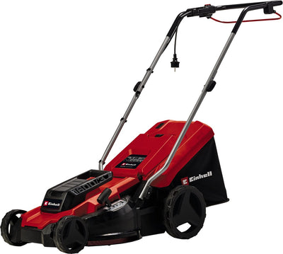 Einhell Elektro-Rasenmäher GC-EM 1600 37 – 1600 W – Schnittbreite: 37 cm – 38 l Fangbox – empfohlene Rasenfläche: bis zu 700 m² – Schnitthöhe: 20–60 mm