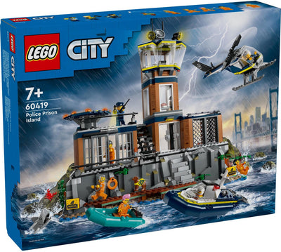 Lego Lego City 60419 Police Carrier Island