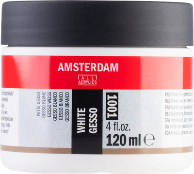 Amsterdam alle Acrylfarben Amsterdam • weißes Gesso 1001 Mini 120 ml