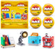 Max Zuru Hausbauset – Bücher, Kaffee, Toaster und Lampe – 4er-Pack