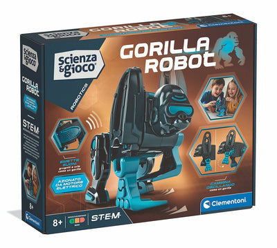 Clementoni spielt Gorilla-Roboter