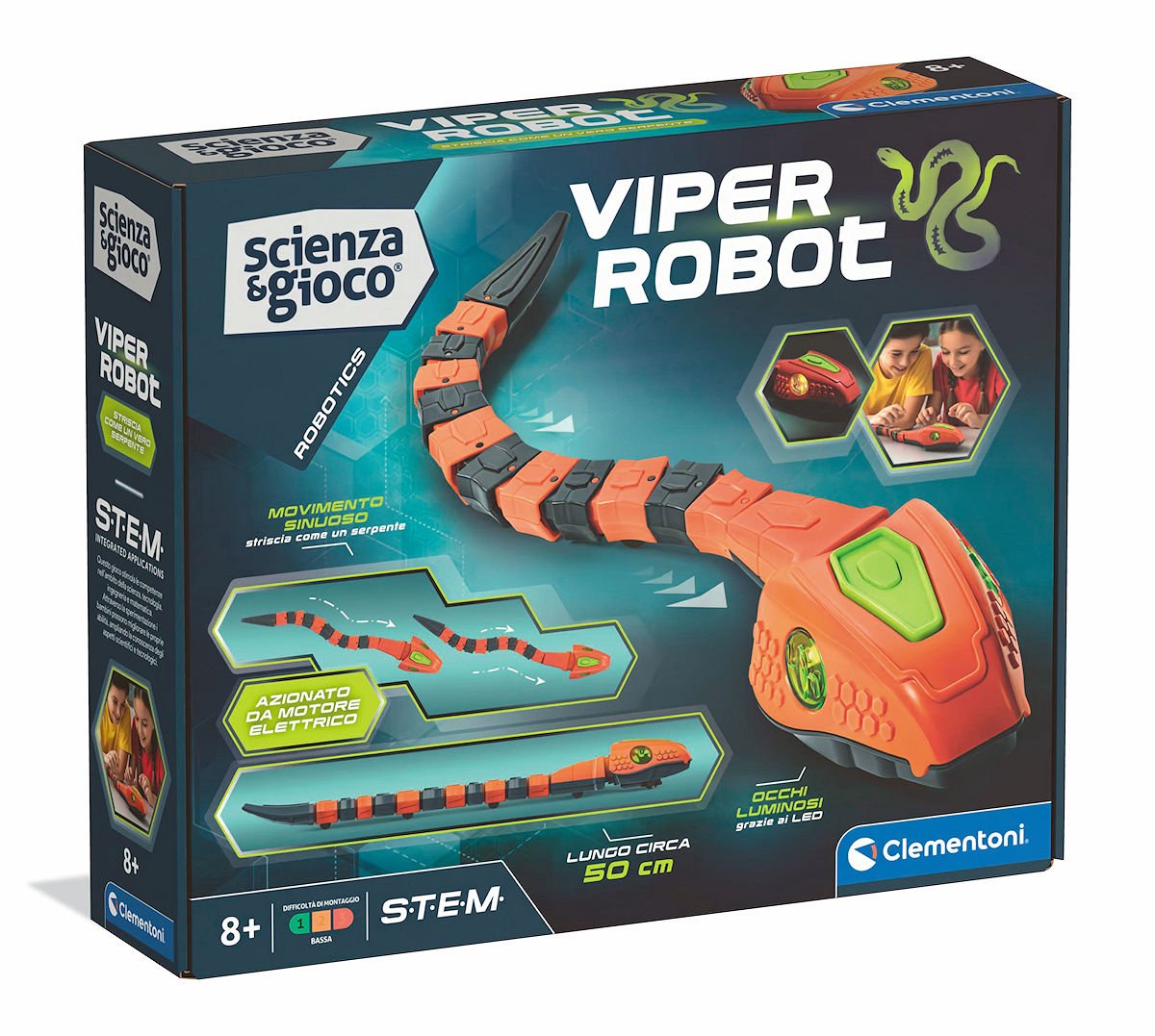 Clementoni Wissenschaftsspiel Roboterschlange