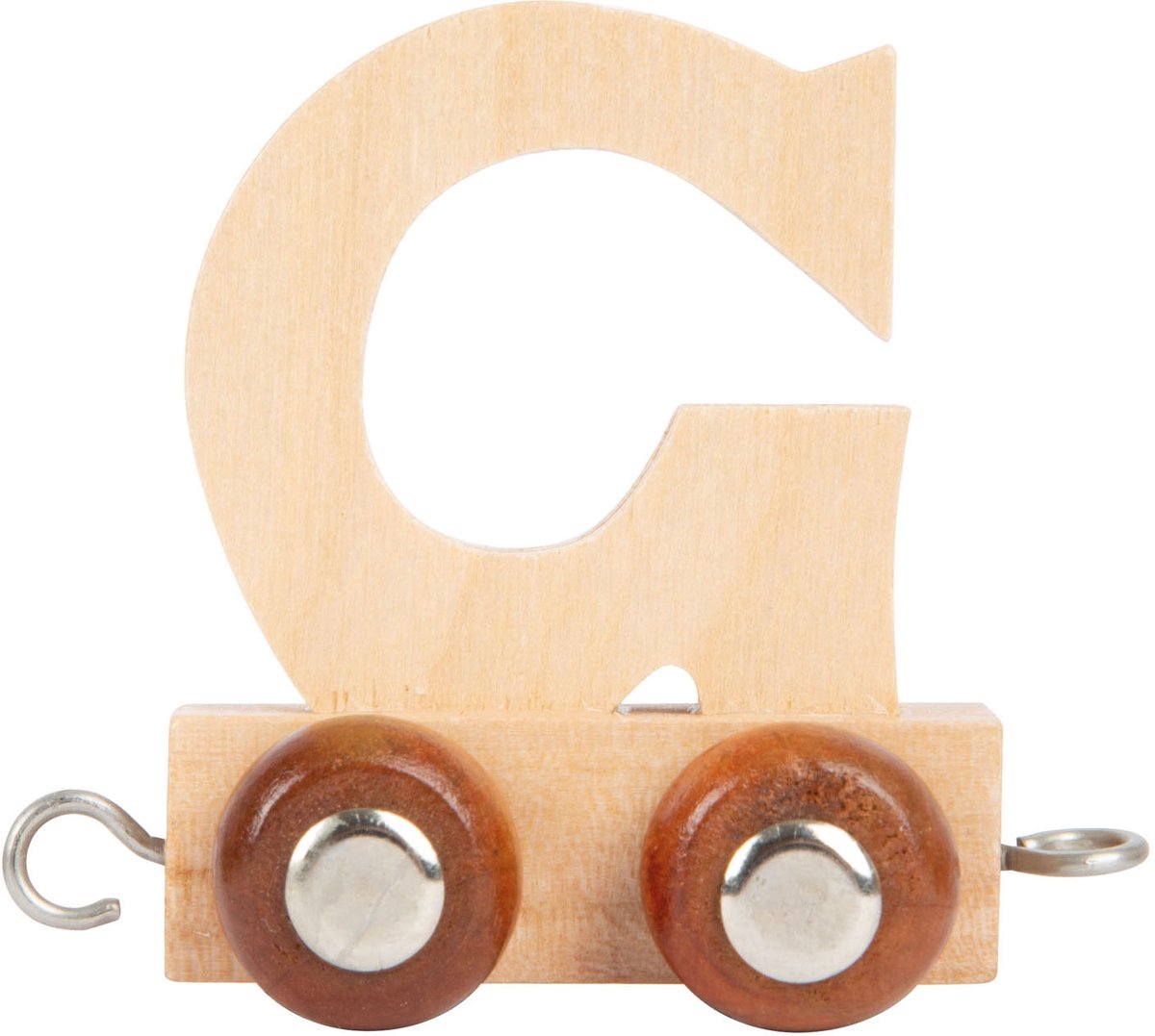 Kleiner Fuß - Holzschrift - G - 12 Stücke