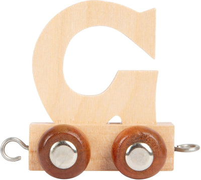 Kleiner Fuß - Holzschrift - G - 12 Stücke