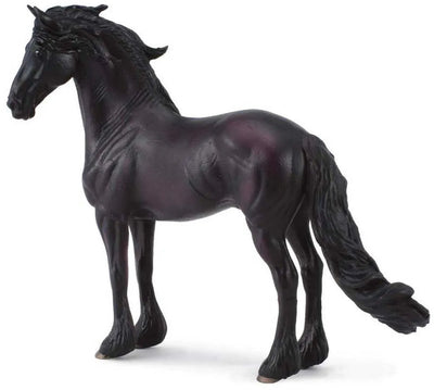 Collecta-Figur – Friesenhengst – (XL) – Pferde – handbemalt – Miniatur