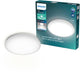 Philips LED Philips Moire Deckenleuchte – Glitzereffekt – kaltweißes Licht: 4000 K – Durchmesser: 32 cm – 17 W – rund – Weiß