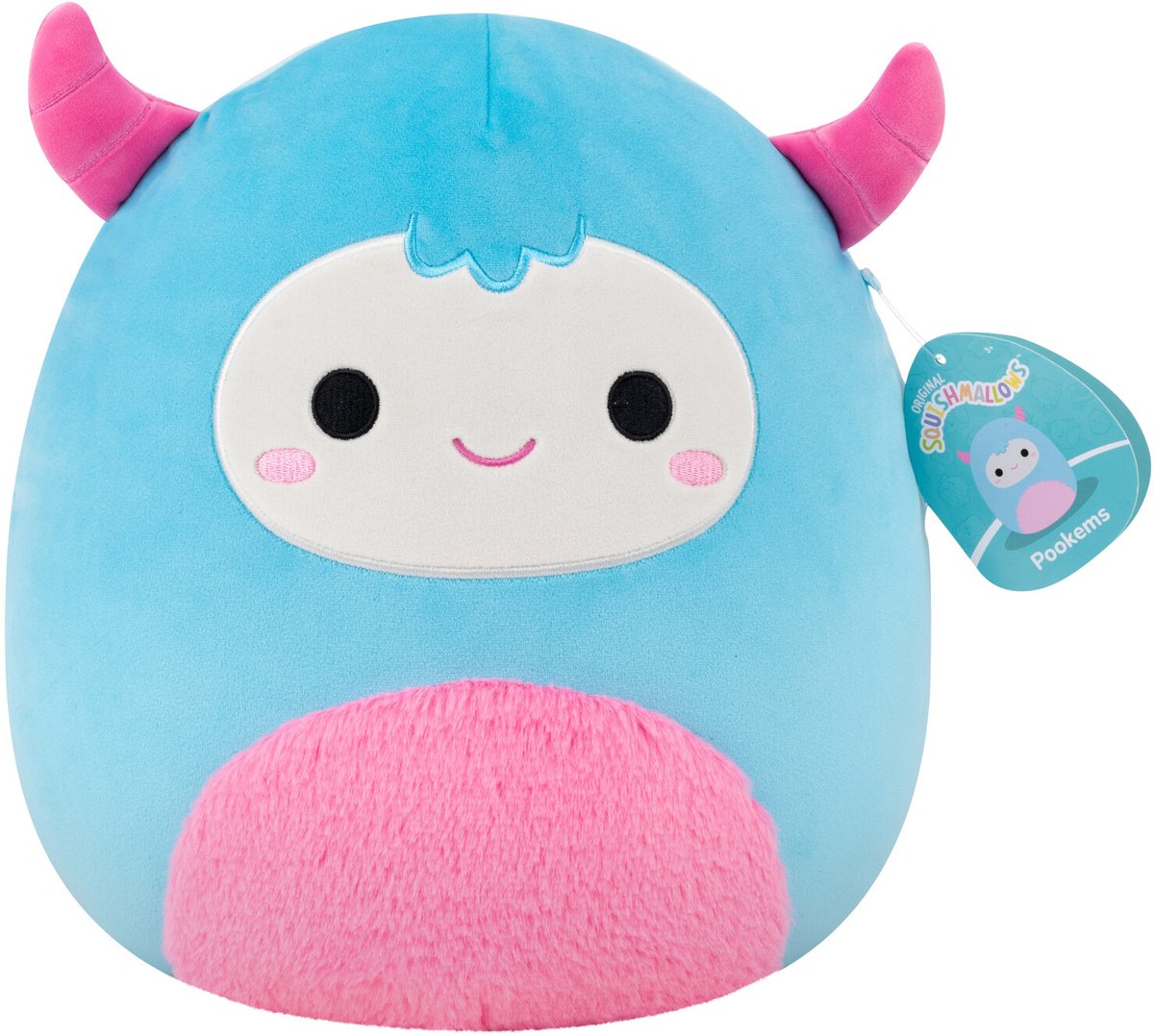 Jazwares Squishmallows Kuscheltier Plüsch – Pookems der Yeti – 30 cm