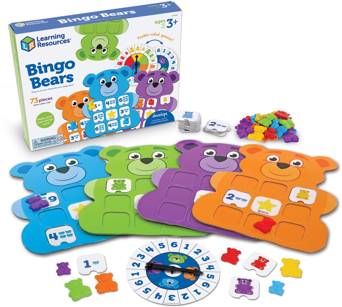 Lernressourcen Bingobären! - 3+
