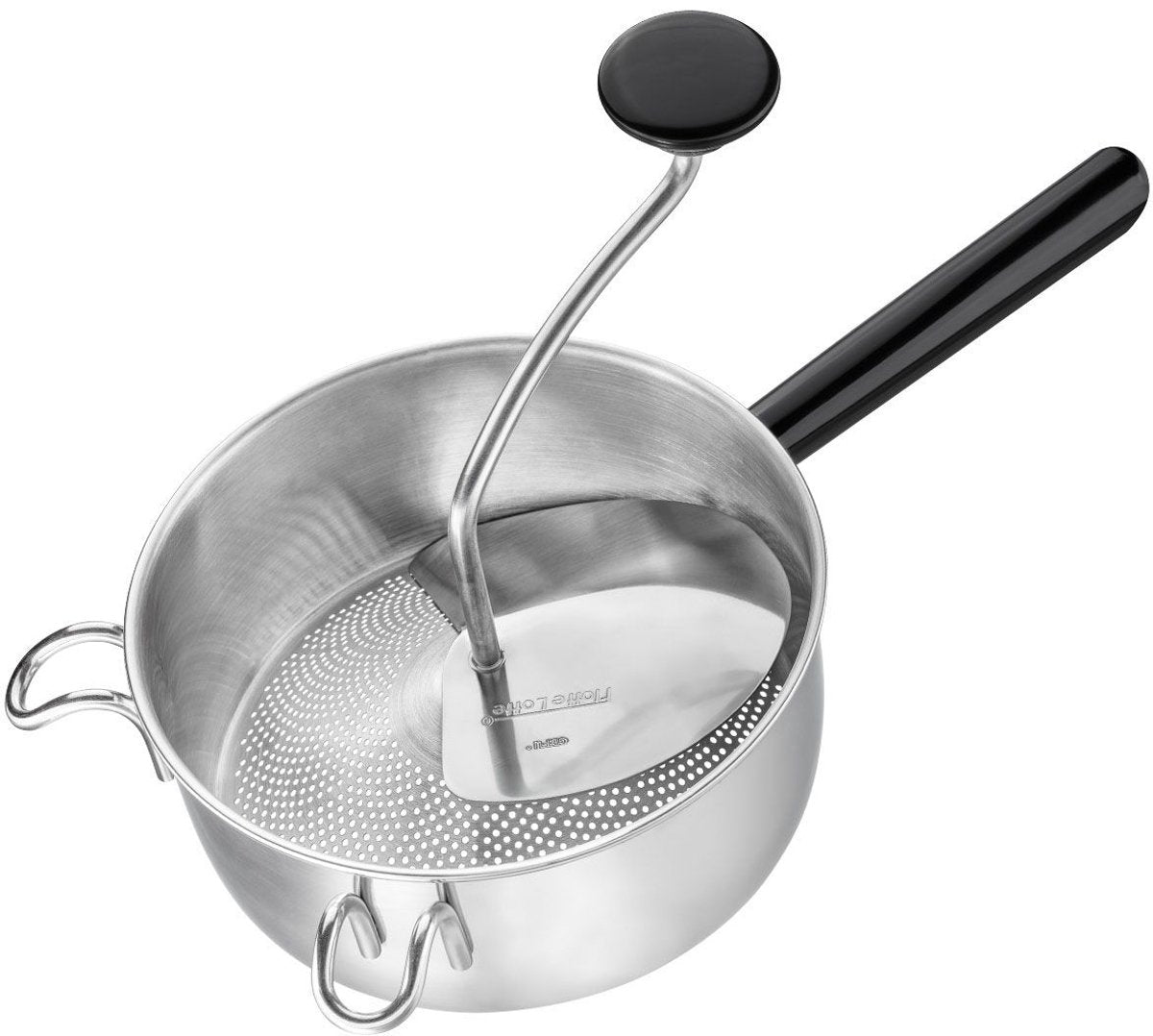 Gefu Flotte-Lotte-Sieb – Edelstahl – für Püree, Suppe, Marmelade und Babynahrung