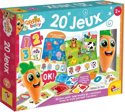 Lisciani carotina baby penna parlante 20 giochi educativi ed. französisch
