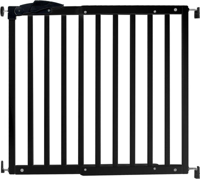 Fenss Schutzgitter Oslo 71-102 cm Holz schwarz