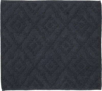 Sealskin - Azteken-Badematte 60x60 cm - Baumwolle - Dunkelgrau