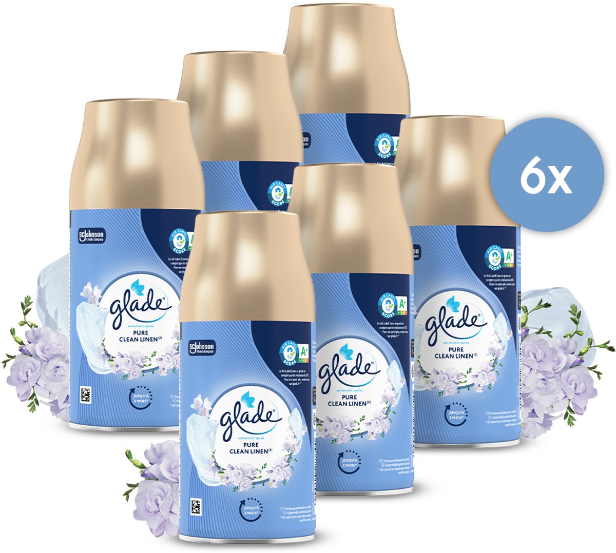 Automatisches Spray von Glade – Nachfüllung für saubere Wäsche