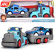 Abc Teddi Trucker Transporter mit Rennwagen