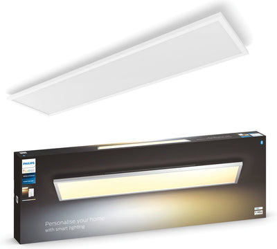 Philips Hue Aurelle Panellampe – warmes bis kaltweißes Licht – weiß – rechteckig