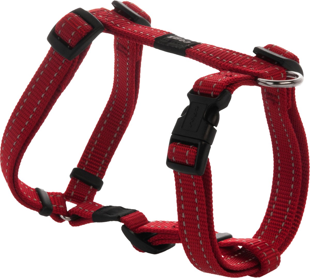 Rogz für Hunde Rogz Utility-Geschirr rot – Hundegeschirr – M 32–52 x 1,6 cm