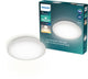 Philips LED Philips Moire Deckenleuchte – Glitzereffekt – warmweißes Licht: 2700 K – Durchmesser: 24 cm – 10 W – rund – Weiß