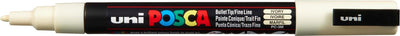 Uni Posca Farbmarker 1mc Elfenbein – konische Spitze – 1 mm