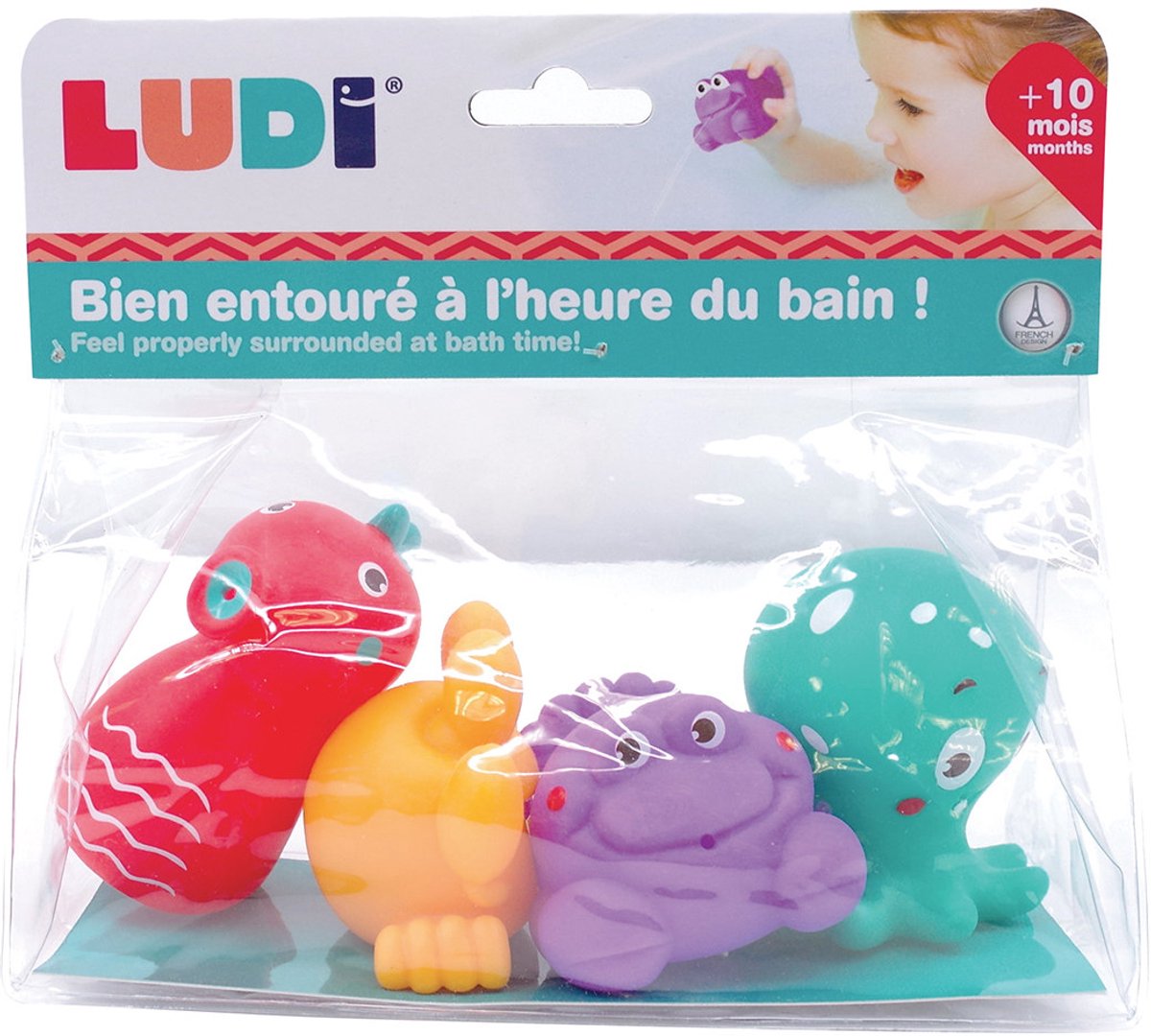 Ludi – 5 Wasserspritzer – Badespielzeug