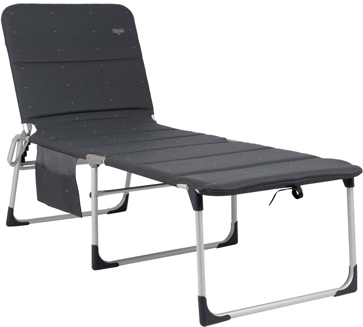 Crespo – Klappbett – Al 363 – Deluxe – Dunkelgrau