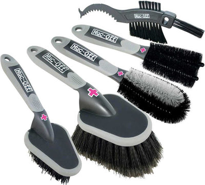 Muc-Off-Muc-Off-Set mit 5 hochwertigen Nylon-Reinigungsbürsten
