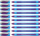 Schneider Schreibgeräte Schneider Kugelschreiber – Slider Memo – XB – 1,4 mm – Violett – 10 Stück – S-150208-10
