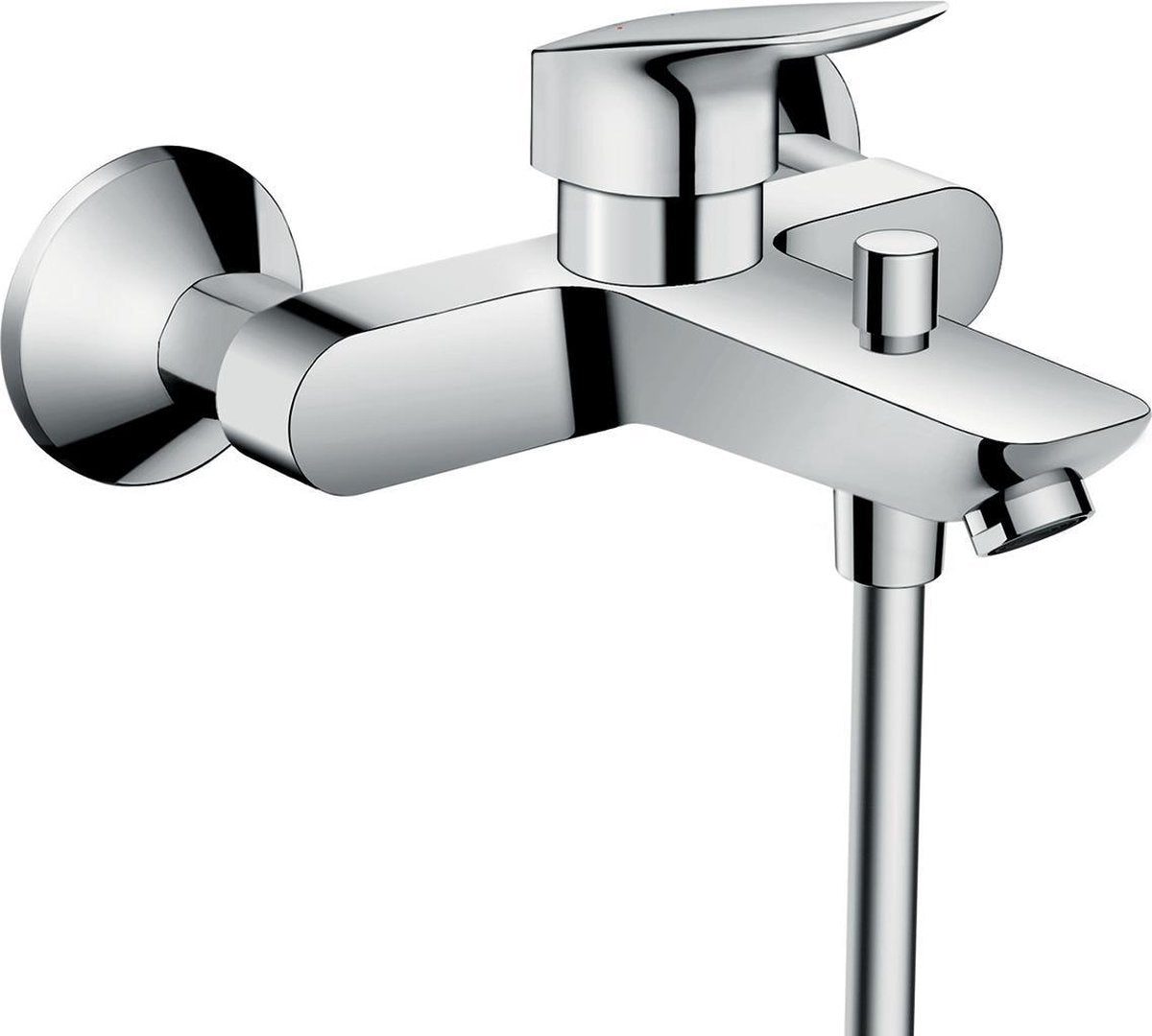 Hansgrohe Logis Wannenmischer - Aufputz - Einhebelmischer - Chrom