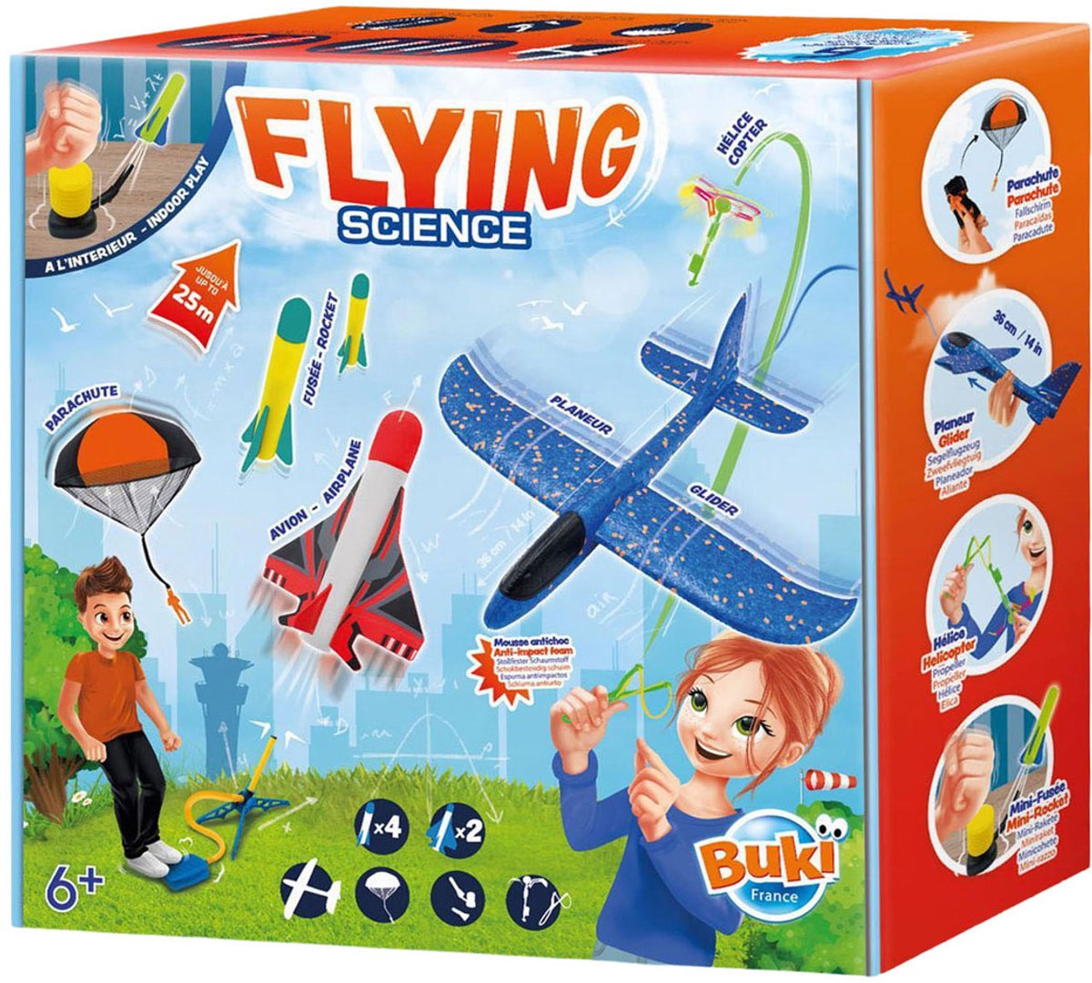 Buki Flugspielzeug-Wissenschaftsset für Kinder – lehrreich.