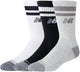 New Balance Active Premium Stripe Crew Sock Unisex Sportsocken – sortiert