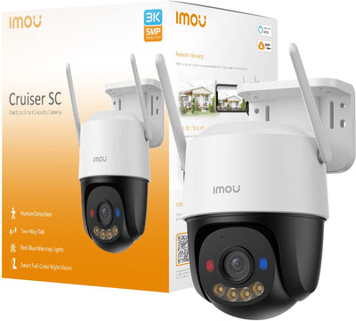 Imou Cruiser SC 3K 5MP WiFi-Überwachungskamera für den Außenbereich – drehbar – KI-Personenerkennung – Farbnachtsicht