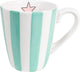 Blond Amsterdam uni mintfarbener Streifenbecher - 0,35 l