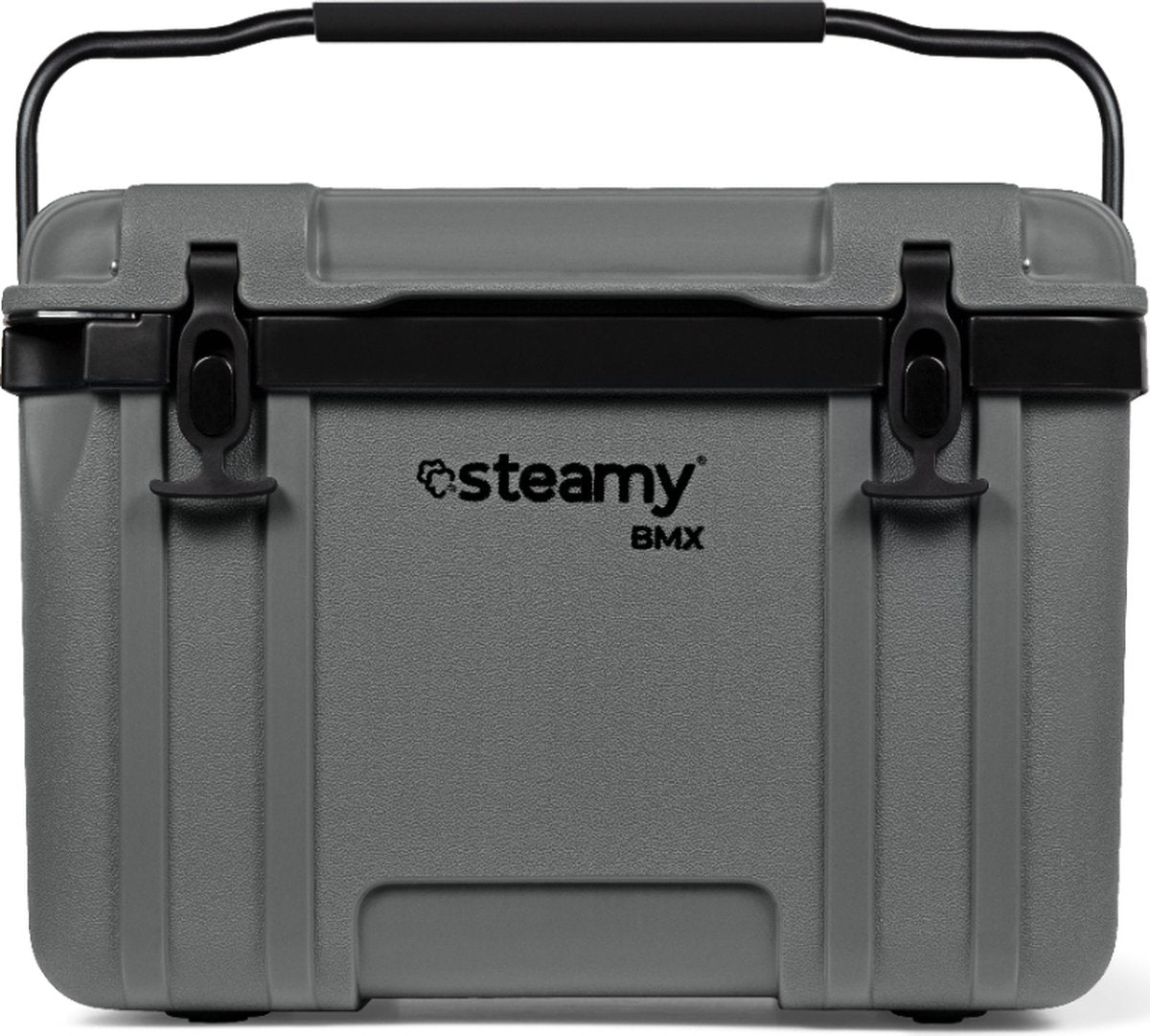 Steamy BMX 26 - Kühlbox für den Bau - 26 Liter - Grau
