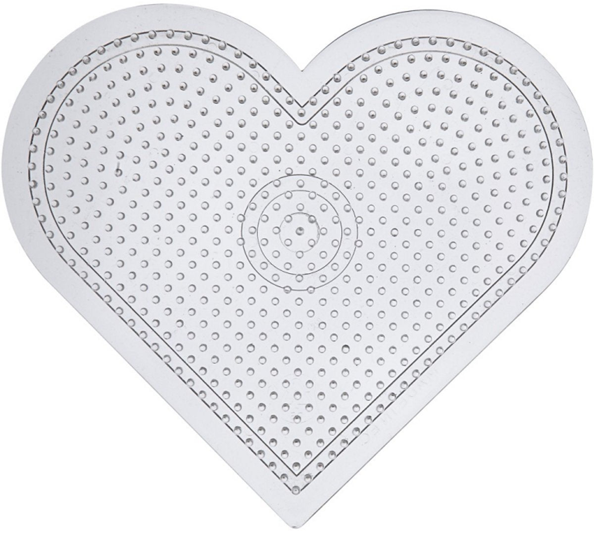 Creativ Company Ironing Perle Board Hart Clear