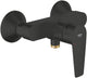Grohe Start Edge Duscharmatur – Wandmontage – Smoothcontrol – inklusive S-Kupplungen – Mattschwarz
