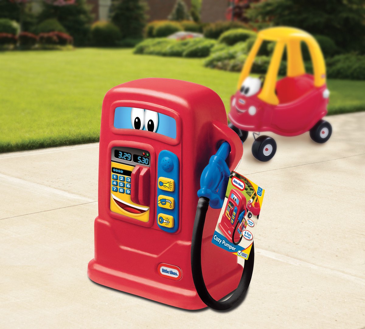 Kleine Tikes Cosy Coupé Benzinpumpe